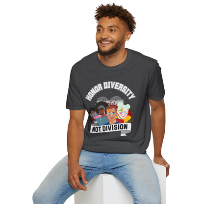 Honor Diversity, Not Division - Unity Tee