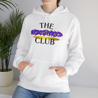 The Unbothered Club Hoodie — Unisex Graphic Street-wear Pullover with Tiger Crest