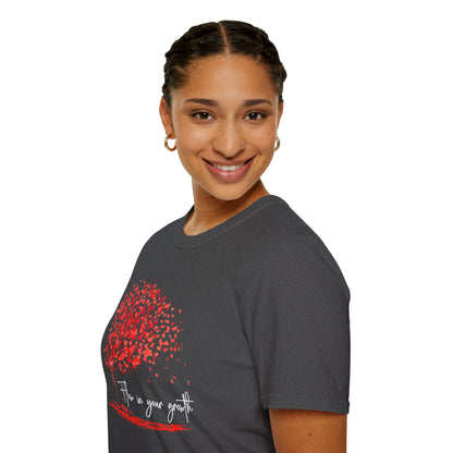 Flow in Your Growth – Women's Empowerment Tee