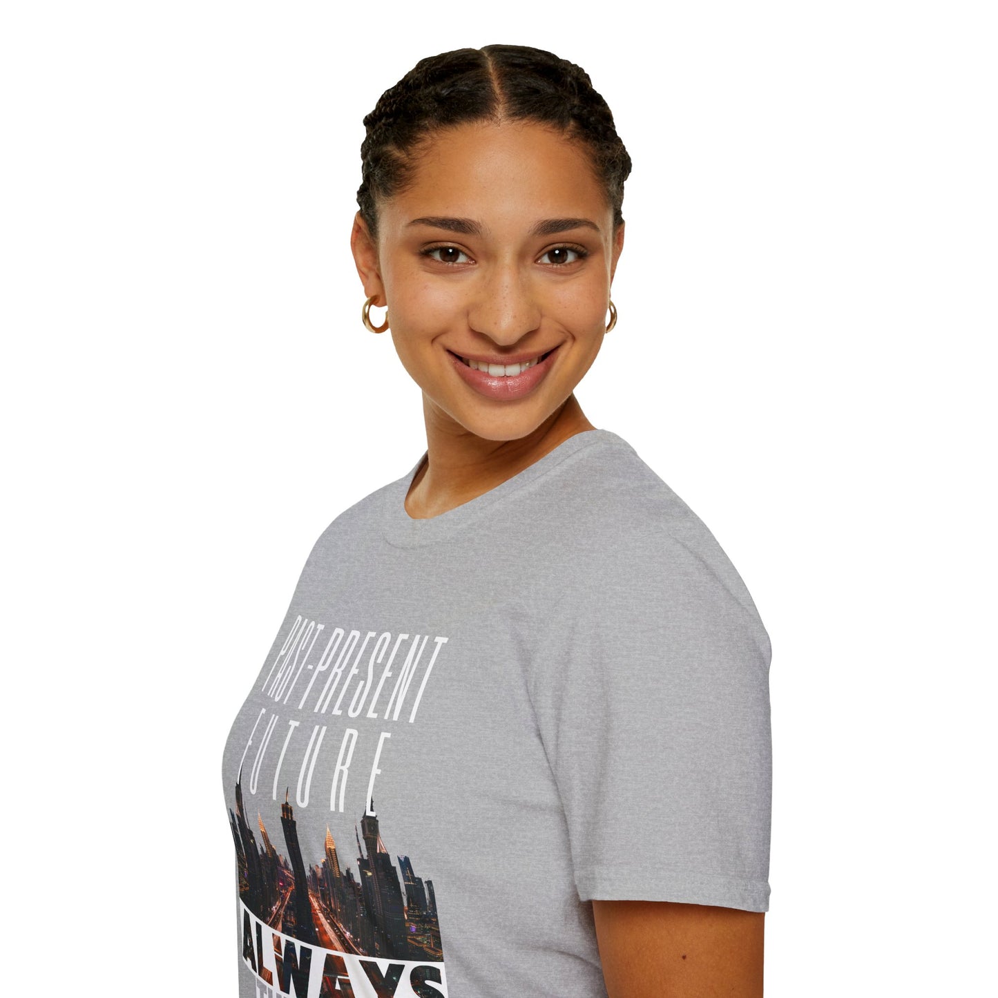 Past-Present-Future, Always The Now - Mindful Living Tee