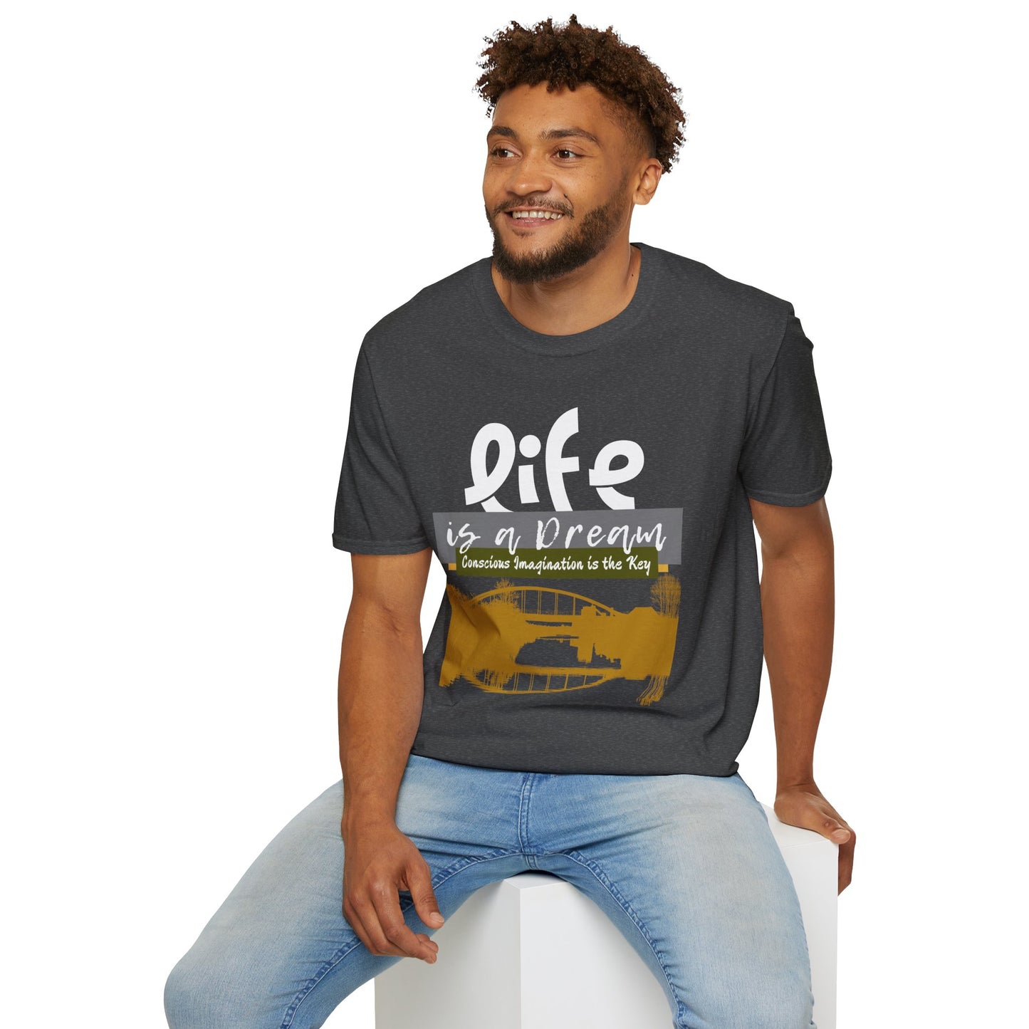 Life Is a Dream, Conscious Imagination Is Key – Intention-Led Tee (Unisex)