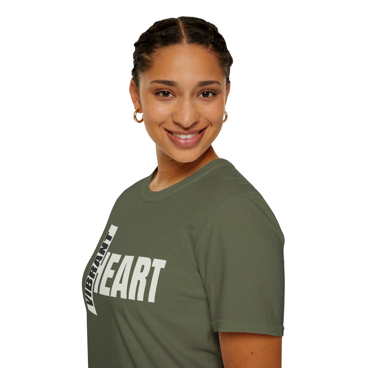 Vibrant Heart - Radiate Joy Unisex Tee