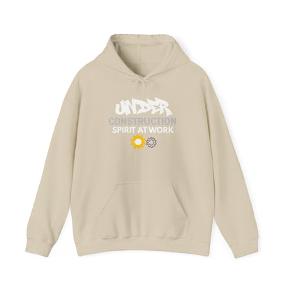 Construction 'Spirit at Work' Hoodie — Under Construction Graphic Sweatshirt