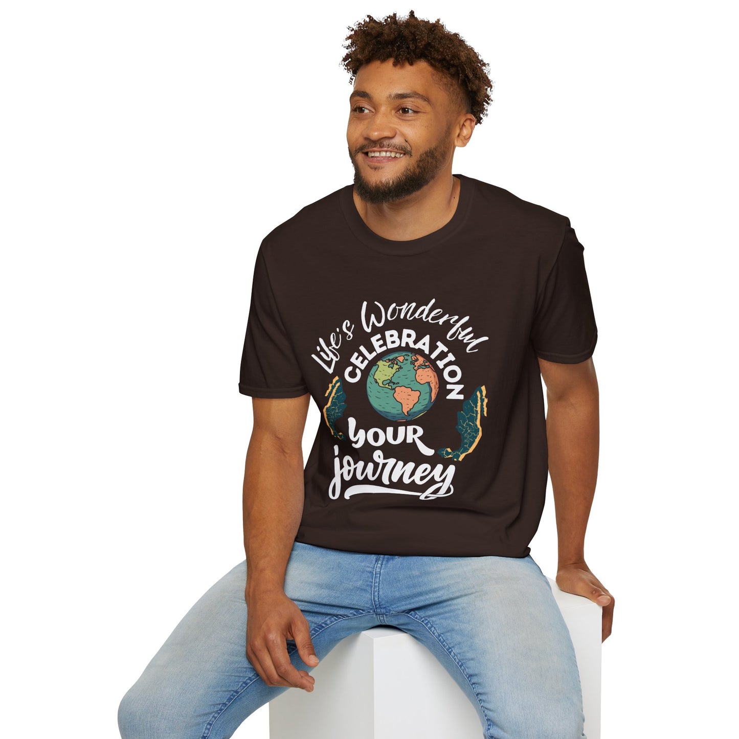 Life's Wonderful Celebration - Your Journey.. Stylish Unisex Graphic Tee