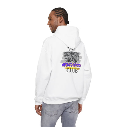 The Unbothered Club Hoodie — Unisex Graphic Street-wear Pullover with Tiger Crest