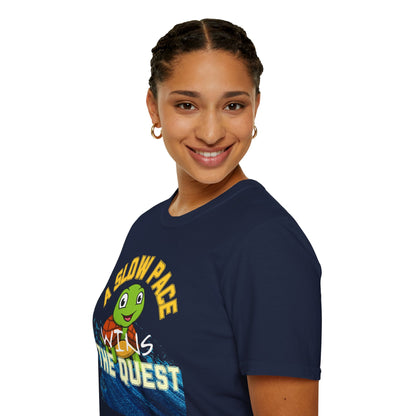 A Slow Pace Wins The Quest – Joyful Journey Tee