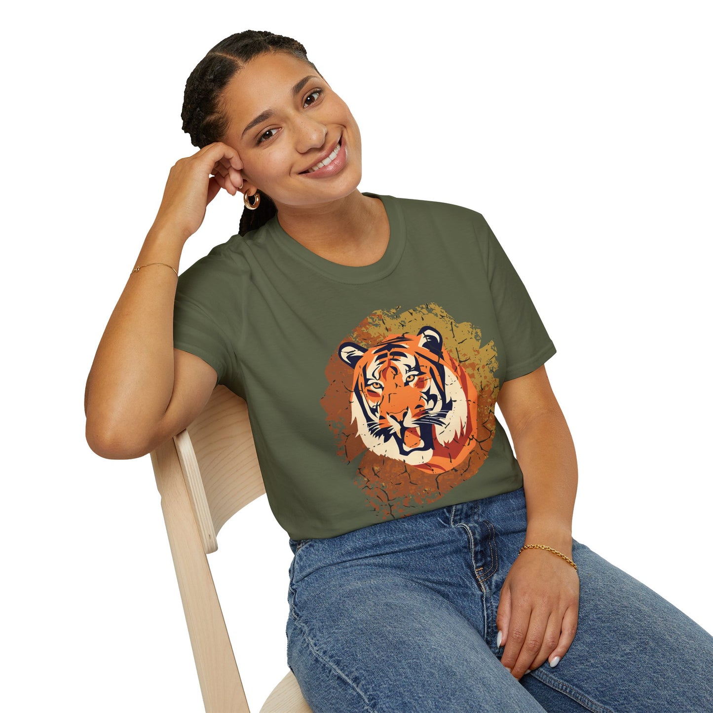 Tiger Head - Fearless Full Strength Tee