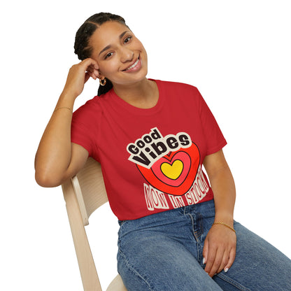 Good Vibes Now in Stock – Feel-Good Heart Tee (Unisex)