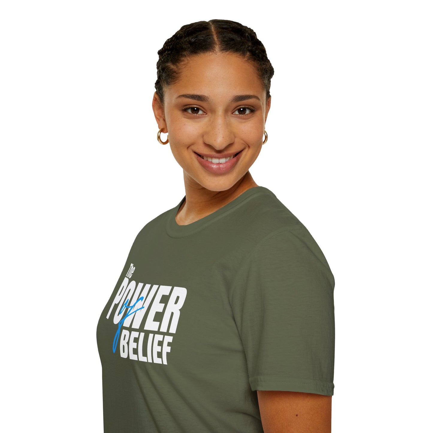The Power of Belief - Motivational Graphic Tee