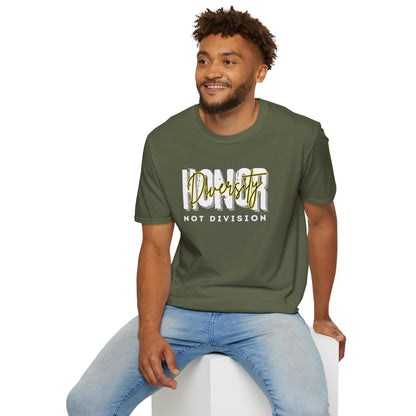 Honor Diversity, Not Division - Unisex Unity Tee (2)