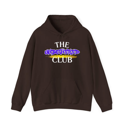 The Unbothered Club Hoodie — Unisex Graphic Street-wear Pullover with Tiger Crest