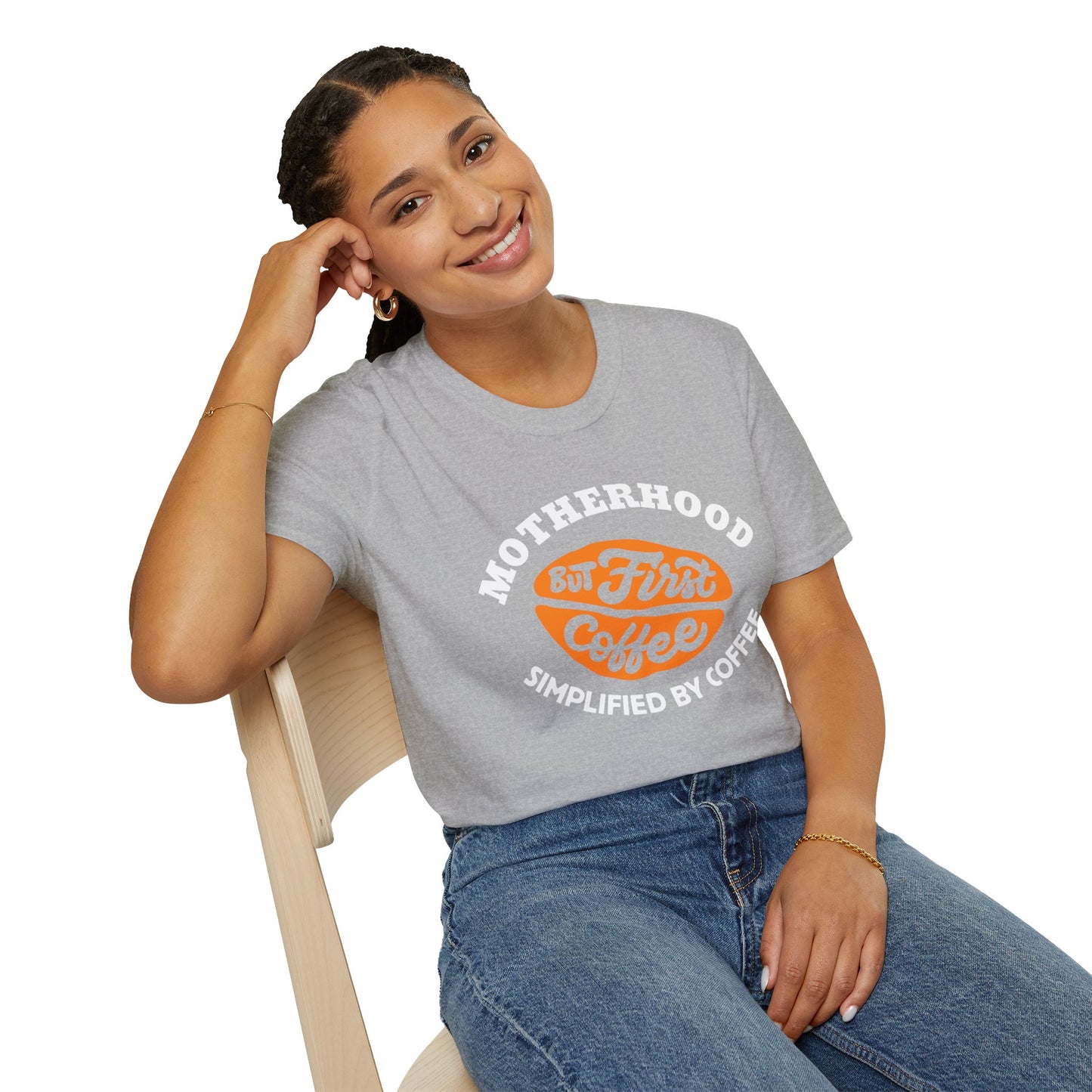 Motherhood Simplified by Coffee Magic Tee - For Her