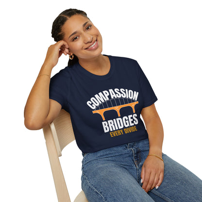 Compassion Bridges Every Divide - Unity Graphic Tee