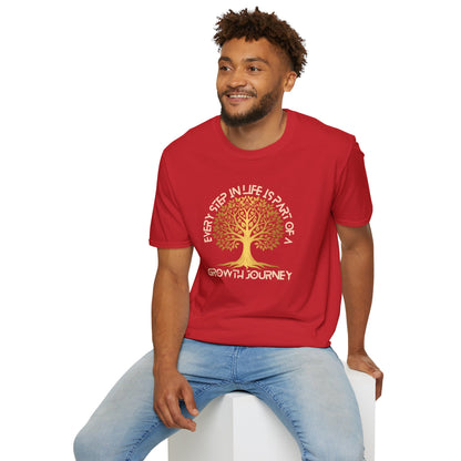 Every Step in Life is Part of a Growth Journey - Life's Journey Tee
