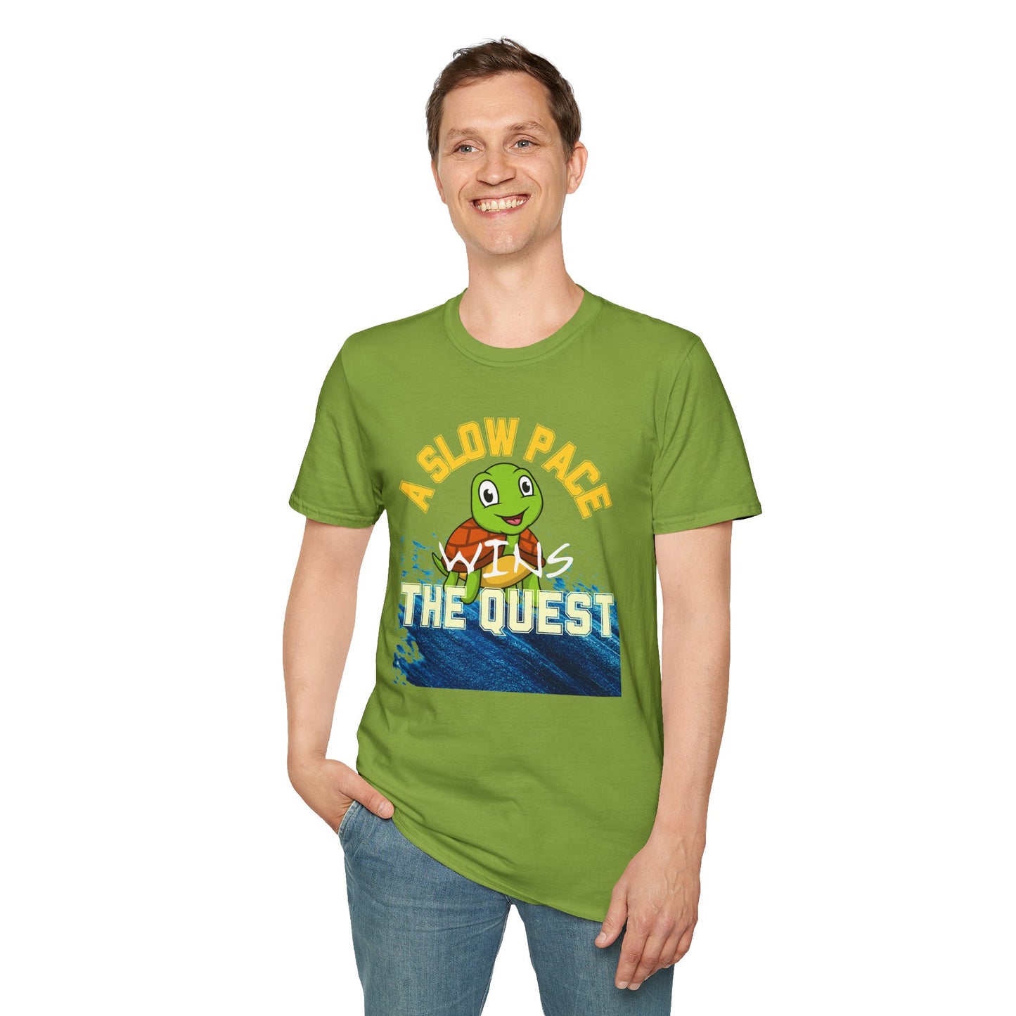 A Slow Pace Wins The Quest – Joyful Journey Tee