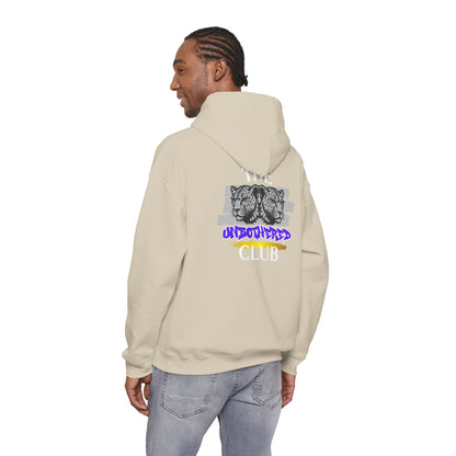 The Unbothered Club Hoodie — Unisex Graphic Street-wear Pullover with Tiger Crest