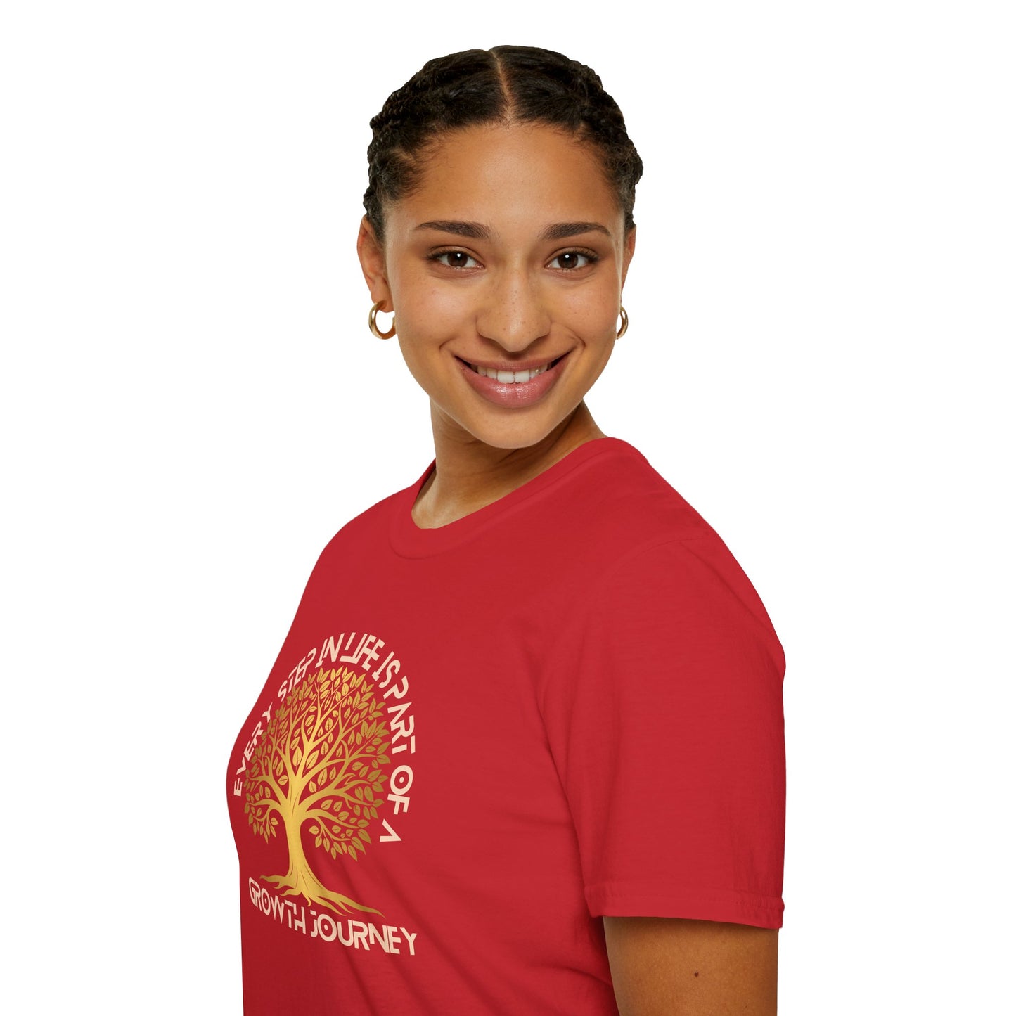 Every Step in Life is Part of a Growth Journey - Life's Journey Tee