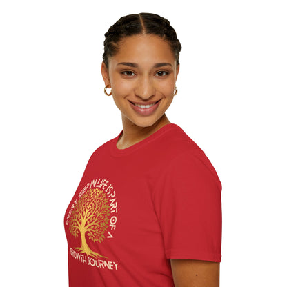 Every Step in Life is Part of a Growth Journey - Life's Journey Tee