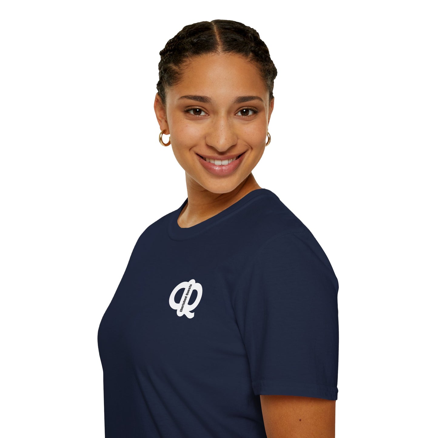 CQ Pocket Size Logo Design - Unisex Tee