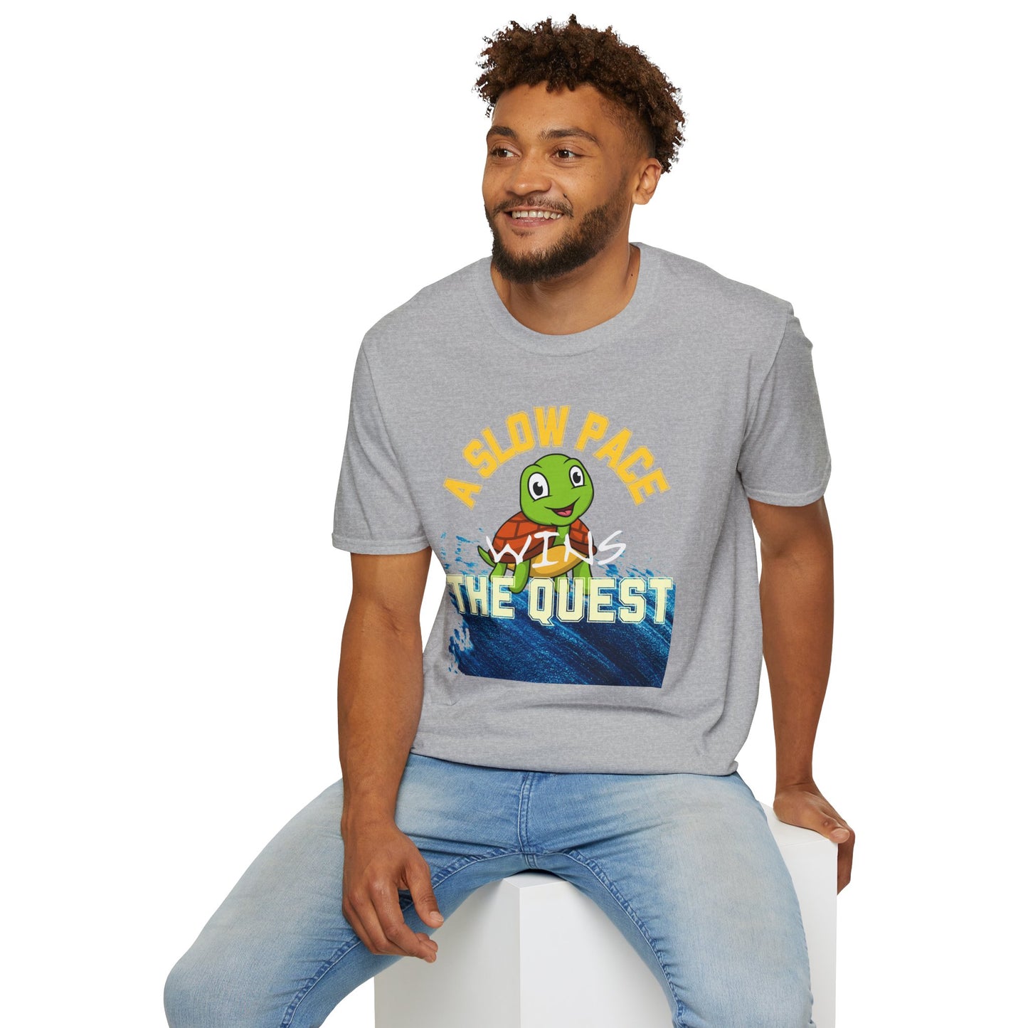 A Slow Pace Wins The Quest – Joyful Journey Tee