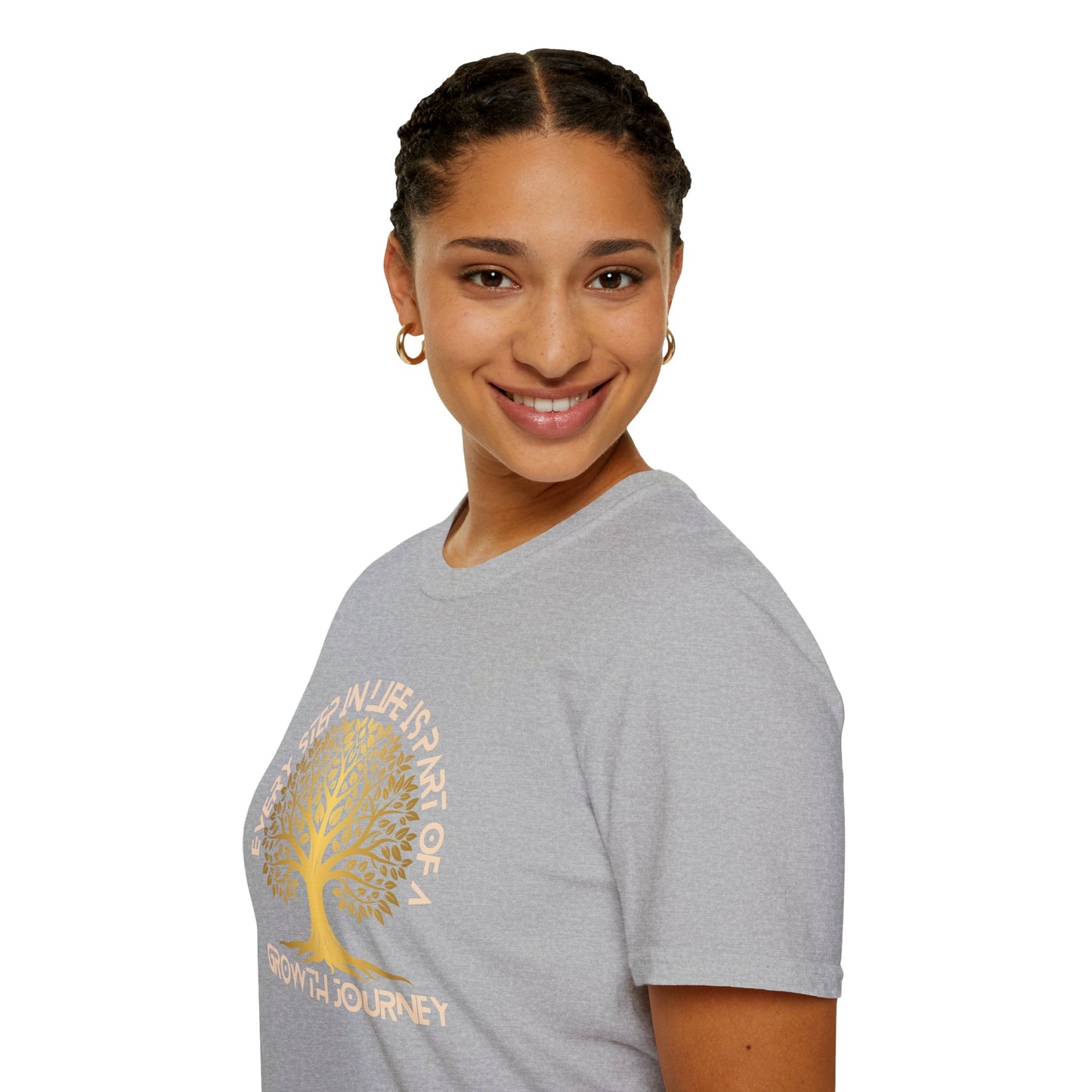 Every Step in Life is Part of a Growth Journey - Life's Journey Tee
