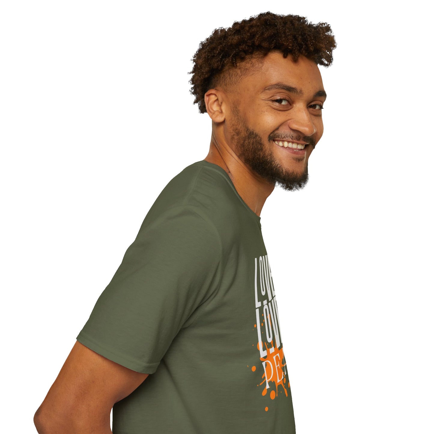 Love Peace Unisex Tee - Softstyle T-Shirt