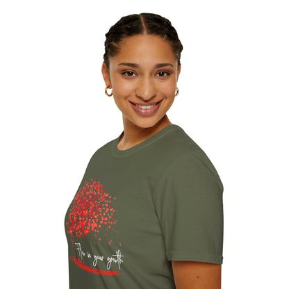 Flow in Your Growth – Women's Empowerment Tee