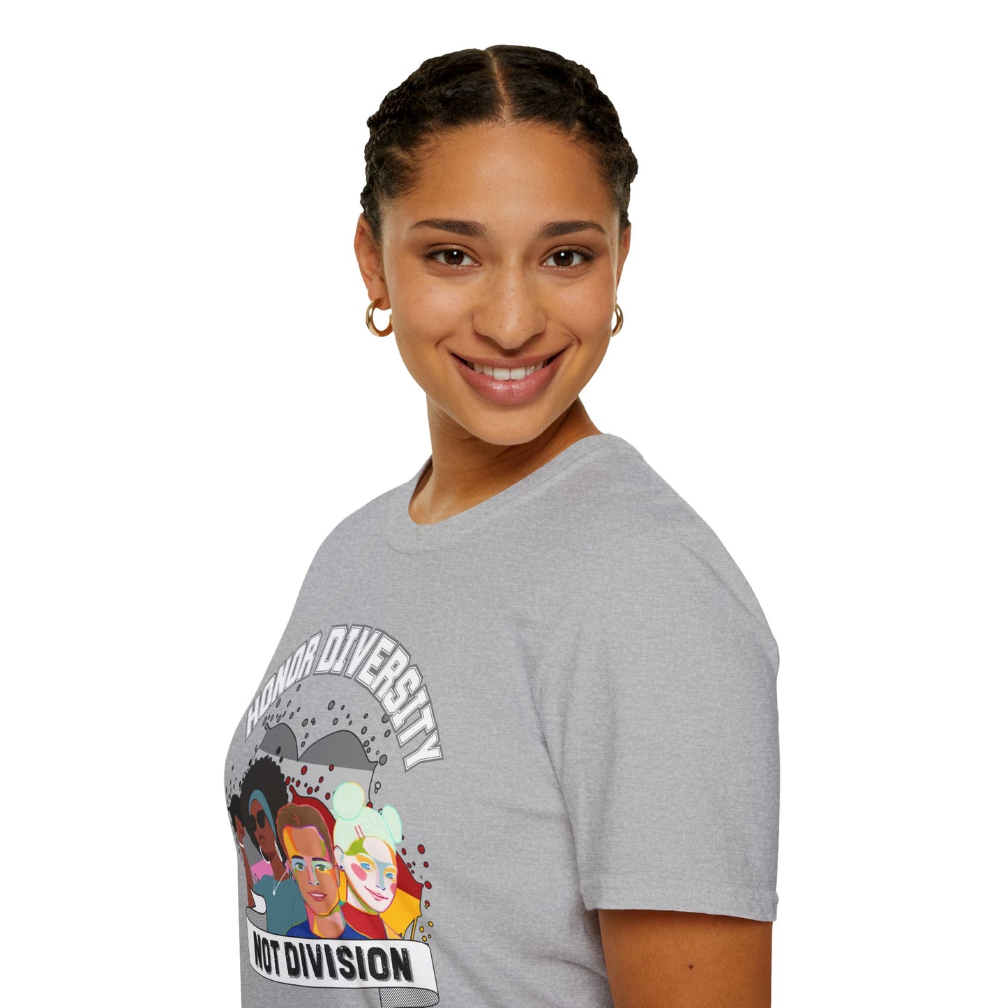 Honor Diversity, Not Division - Unity Tee
