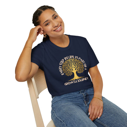 Every Step in Life is Part of a Growth Journey - Life's Journey Tee