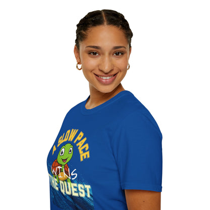 A Slow Pace Wins The Quest – Joyful Journey Tee