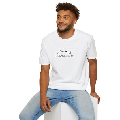 "Connections" Minimalist T-Shirt – Life Energy Tee
