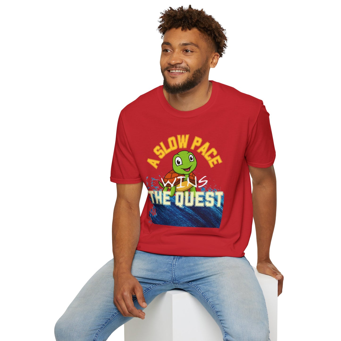 A Slow Pace Wins The Quest – Joyful Journey Tee