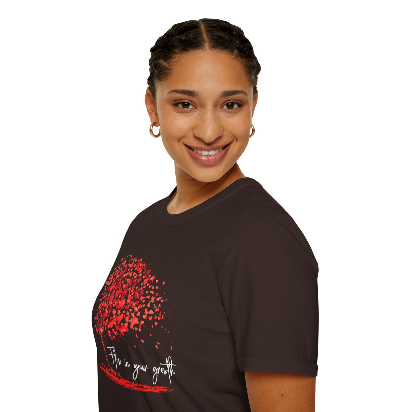 Flow in Your Growth – Women's Empowerment Tee