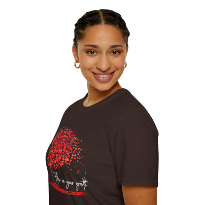Flow in Your Growth – Women's Empowerment Tee