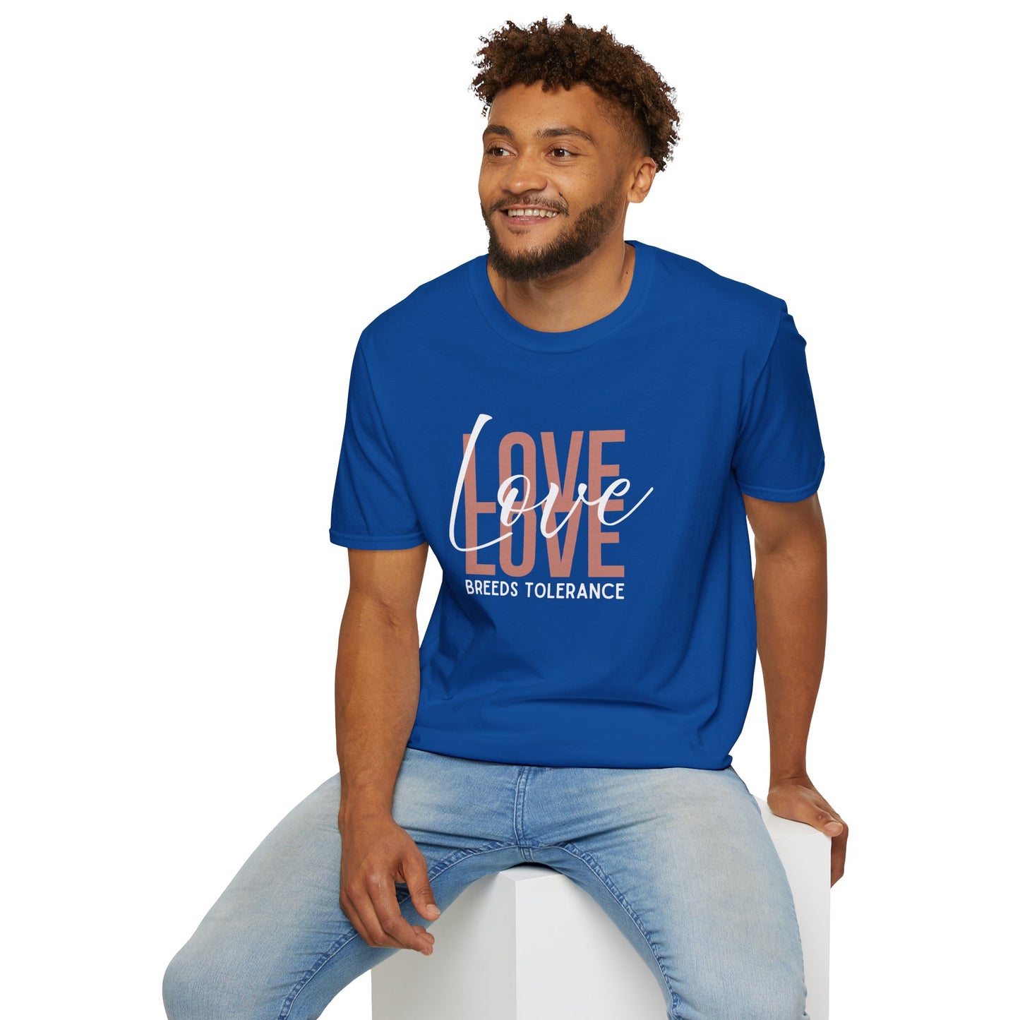 Love Breeds Tolerance – Unity in Action Unisex Tee