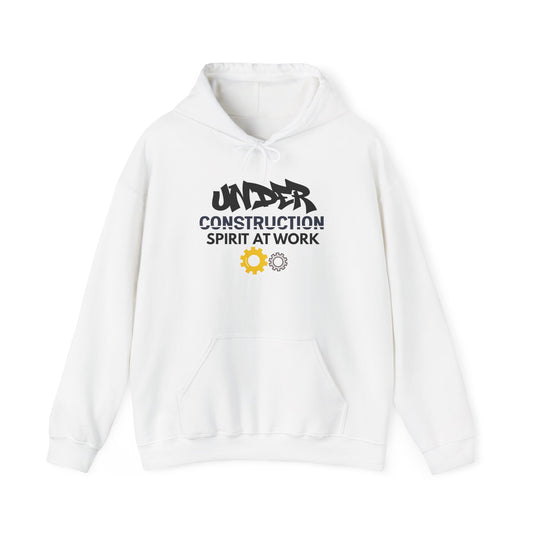 Construction 'Spirit at Work' Hoodie — Under Construction Graphic Sweatshirt