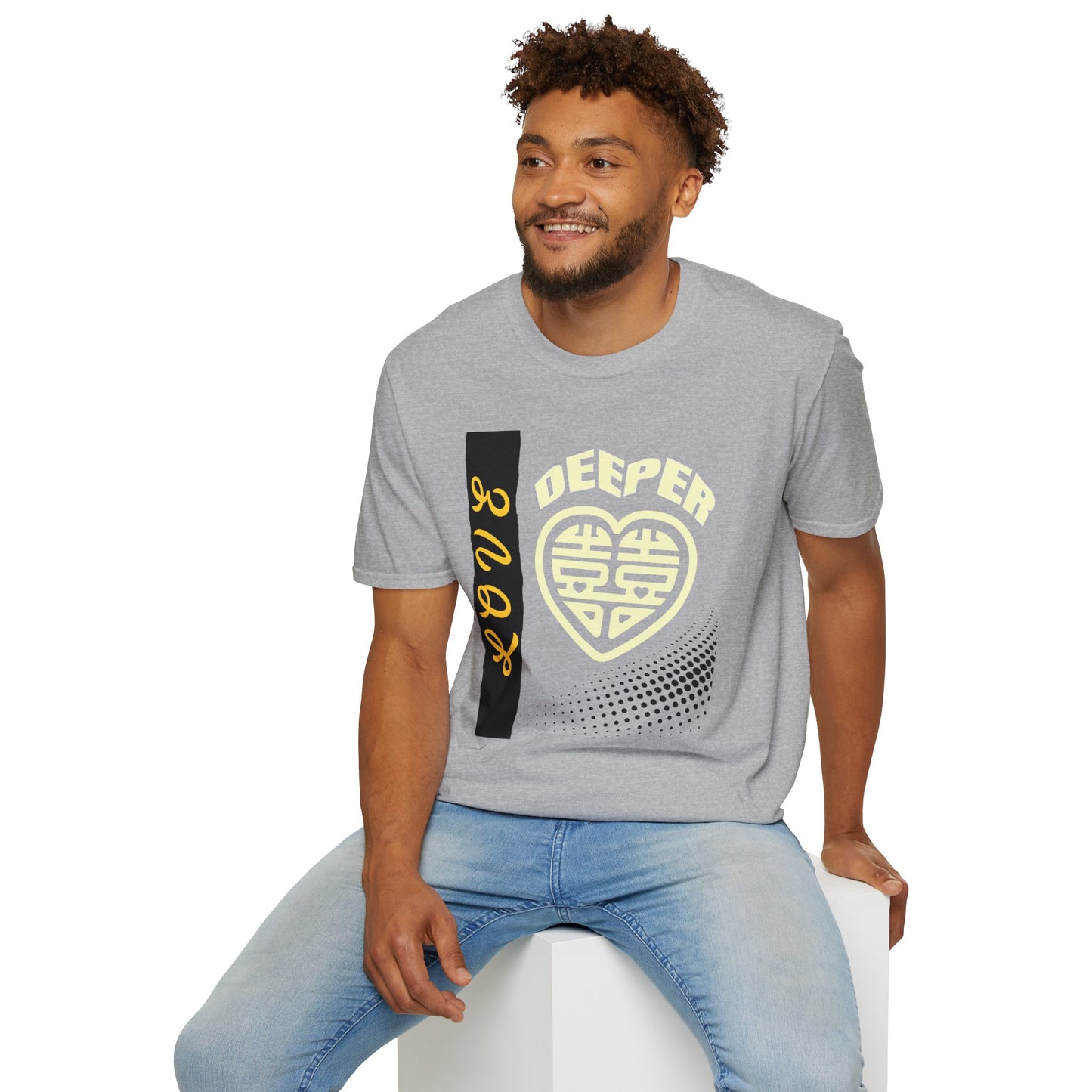 Love Deeper - Heartfelt Connection Unisex Tee