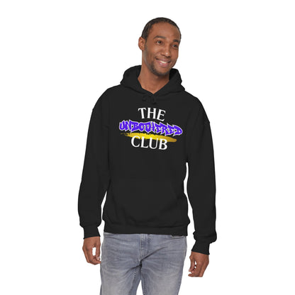 The Unbothered Club Hoodie — Unisex Graphic Street-wear Pullover with Tiger Crest