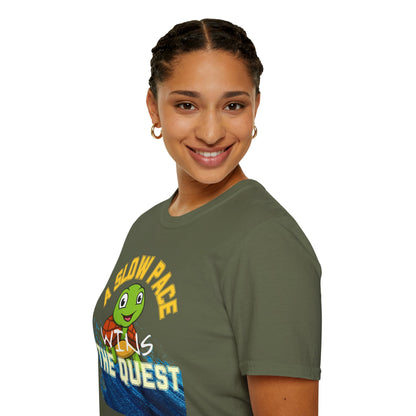 A Slow Pace Wins The Quest – Joyful Journey Tee