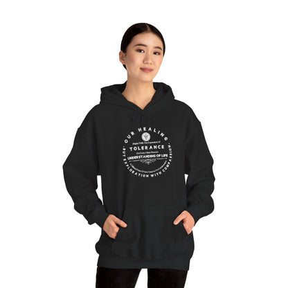 Our Healing Begins With The Expression Of Tolerance...Unisex Soft Style Hooded Sweatshirt