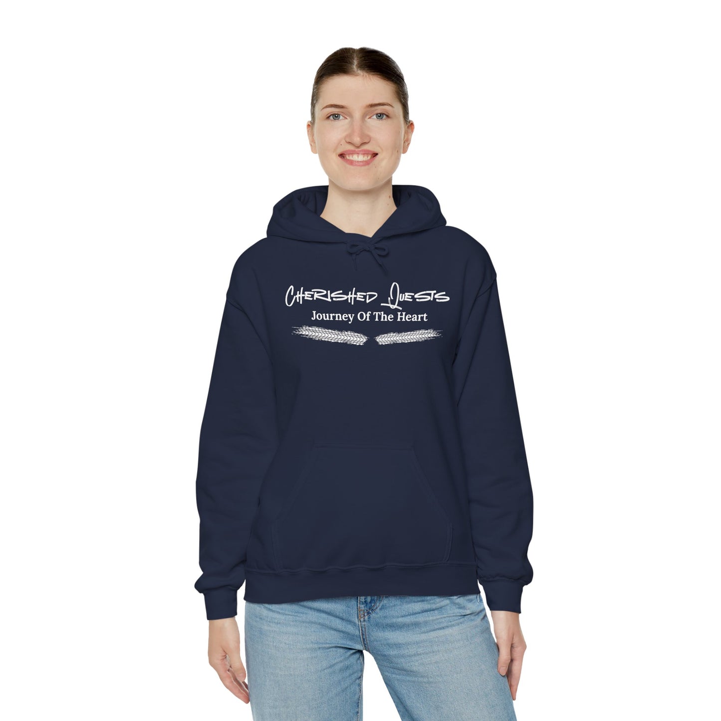 Cherished Quests, Journey Of The Heart - Back To Self Hoodie — Cherished Vibes Pullover