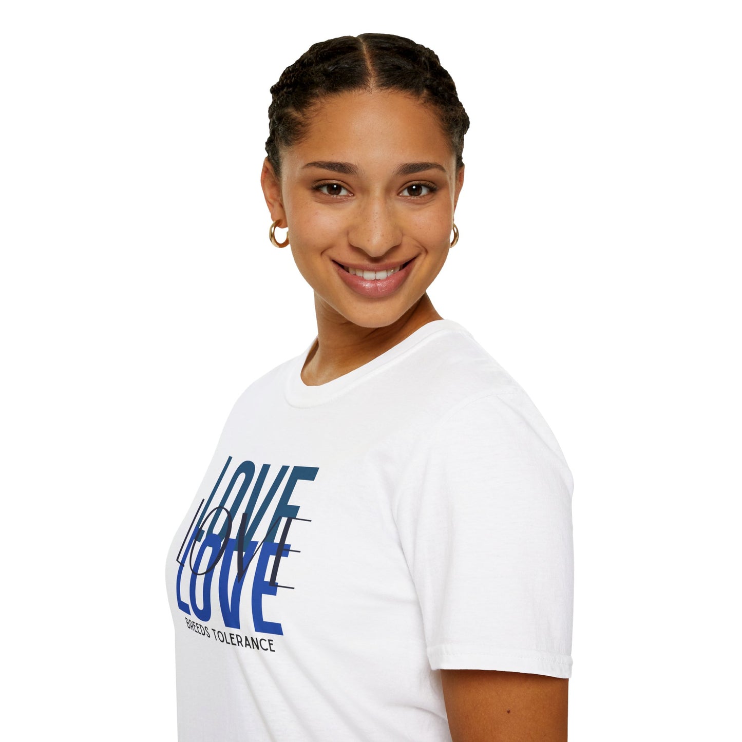 Love Breeds Tolerance (MC) – Unity in Action Tee