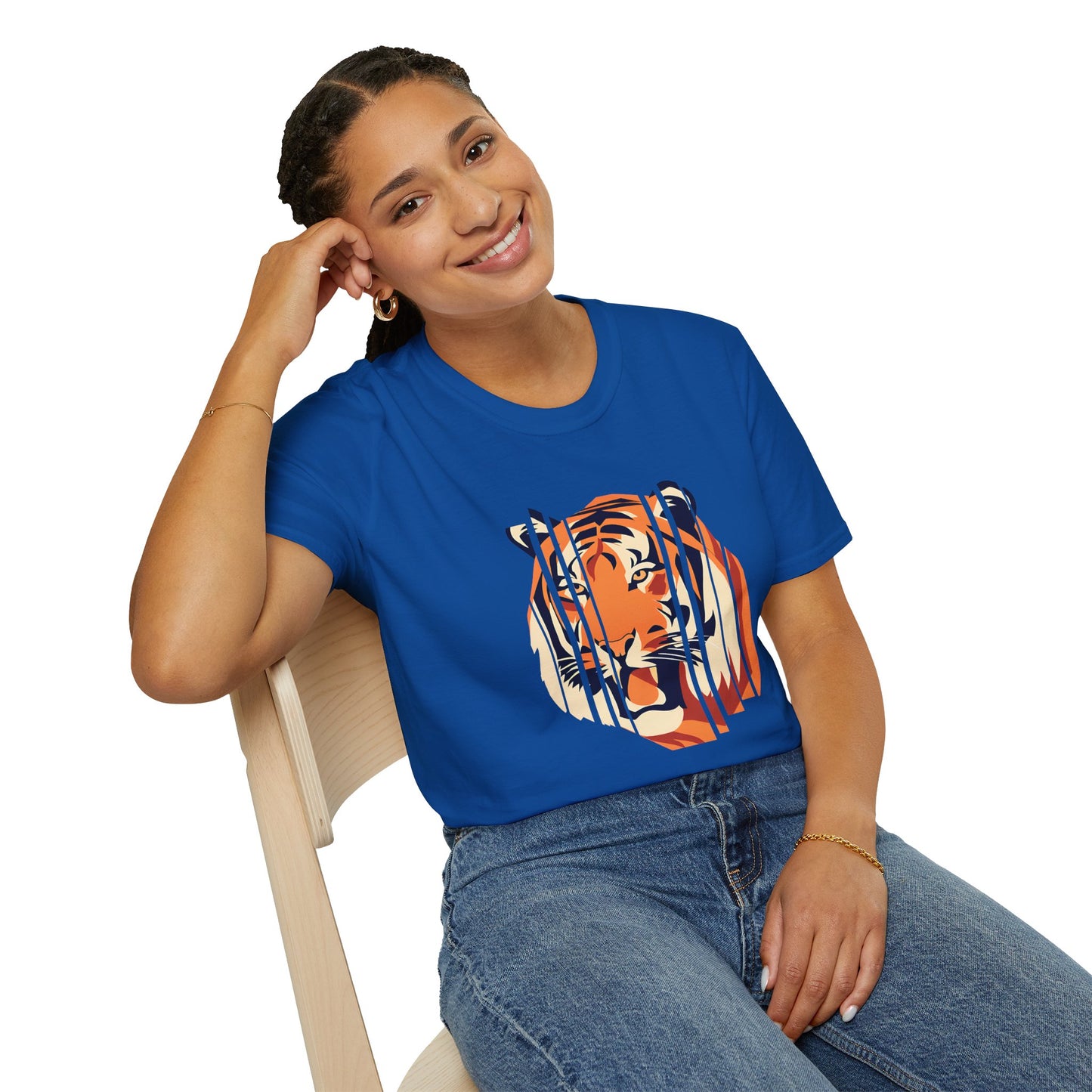 The Tiger Whisper (Serrated Head) - Fearless Strength Tee