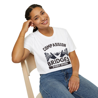 Compassion Bridges Every Divide (H) - Unity Graphic Tee
