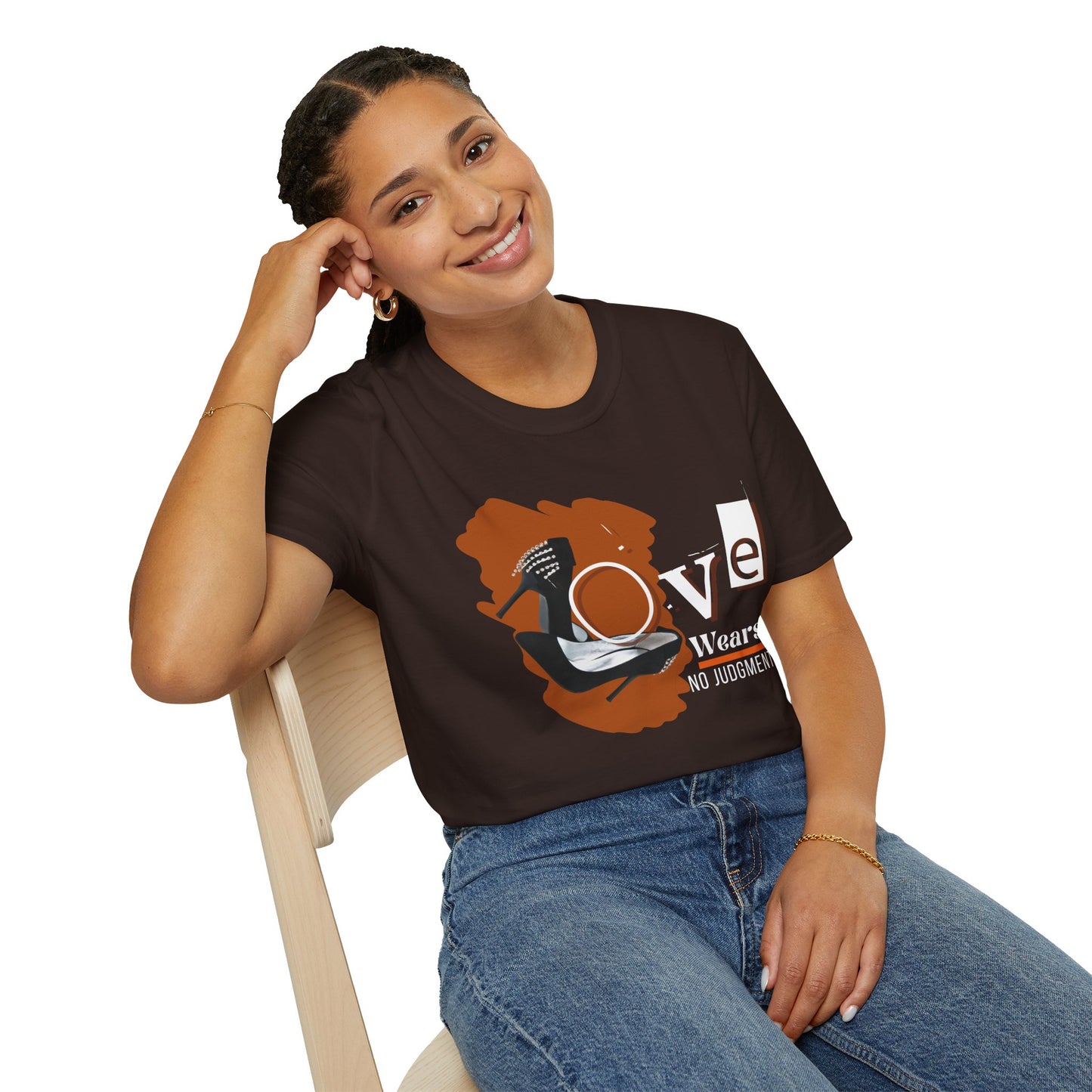 Love Wears No Judgment – Radiant Grace Tee (For Her)