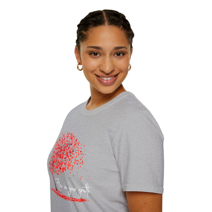 Flow in Your Growth – Women's Empowerment Tee