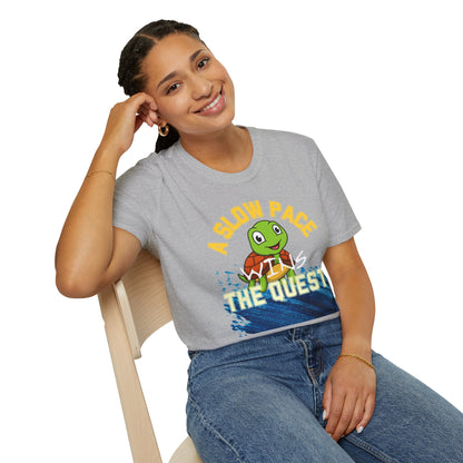 A Slow Pace Wins The Quest – Joyful Journey Tee