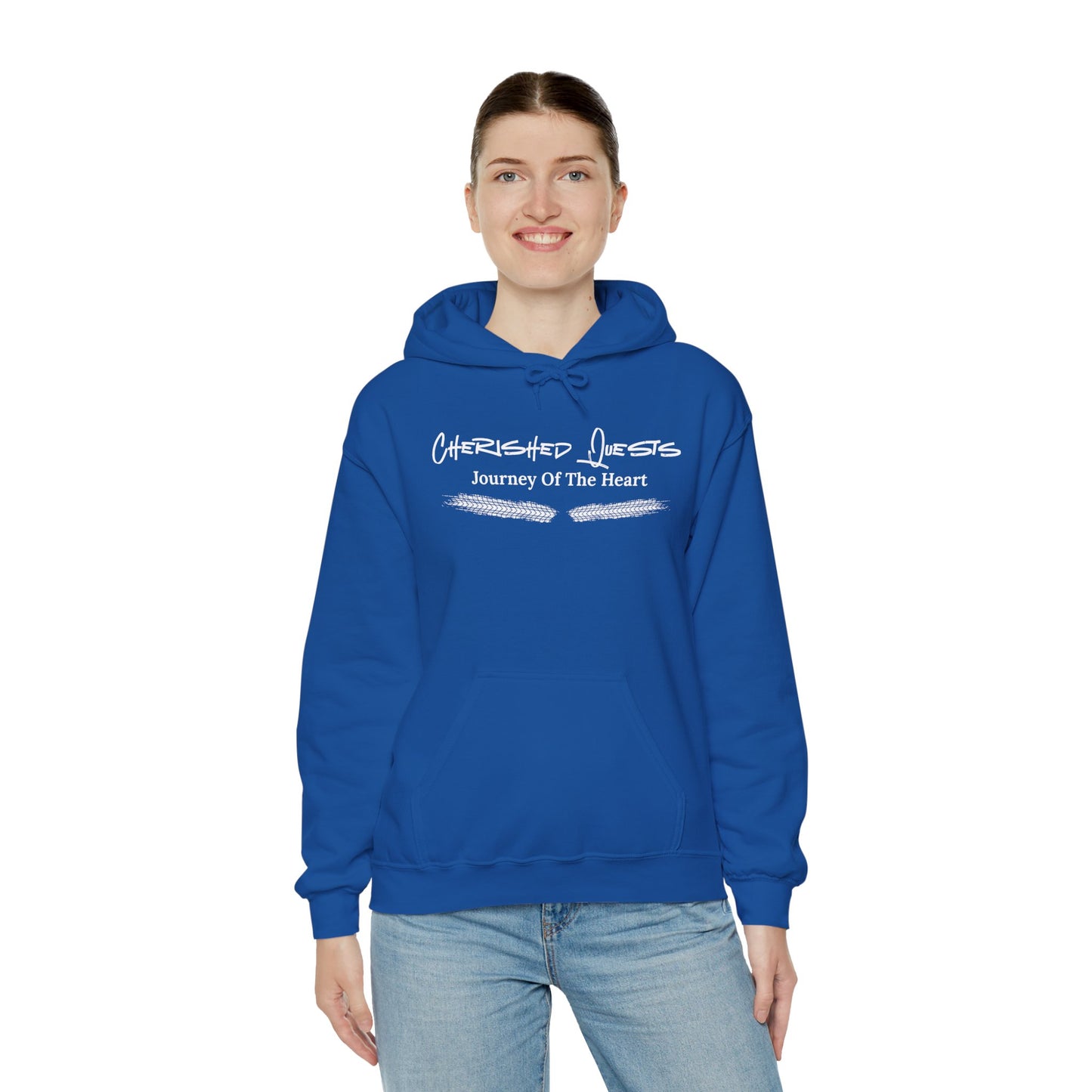 Cherished Quests, Journey Of The Heart - Back To Self Hoodie — Cherished Vibes Pullover