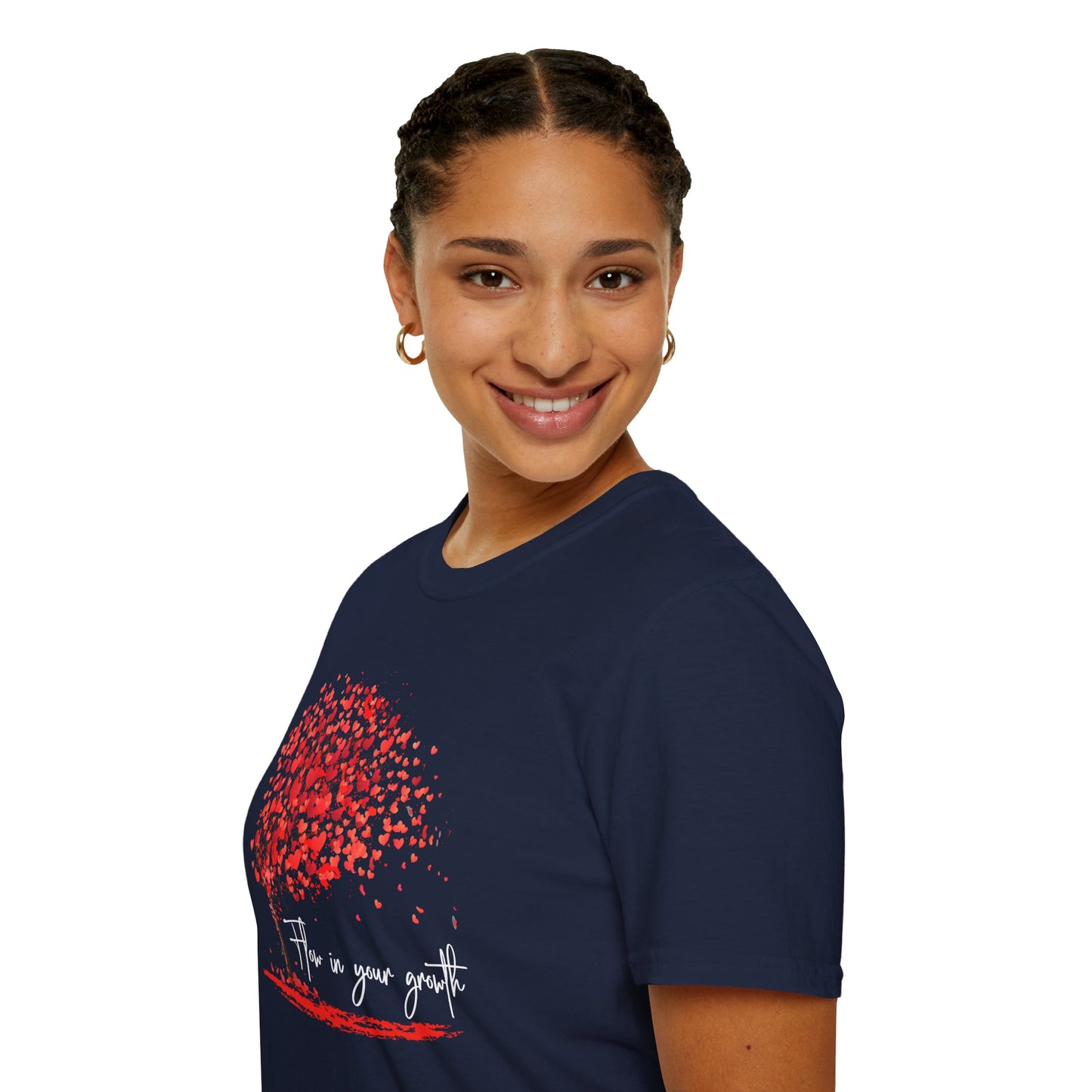 Flow in Your Growth – Women's Empowerment Tee