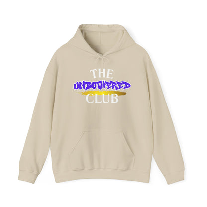 The Unbothered Club Hoodie — Unisex Graphic Street-wear Pullover with Tiger Crest